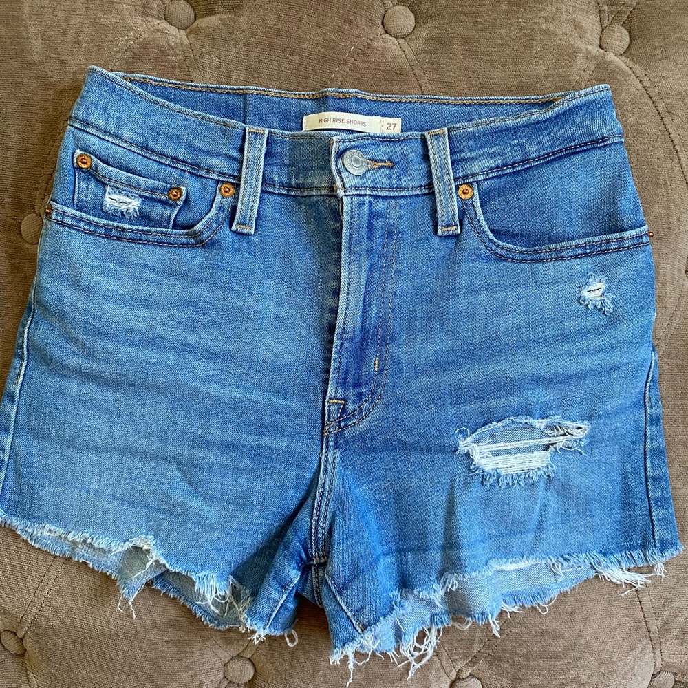 Levi’s High Rise Shorts